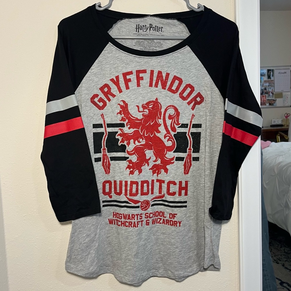Harry Potter Gryffindor Quidditch Shirt (S)